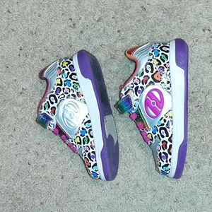 Girl's Cheetah Heelys